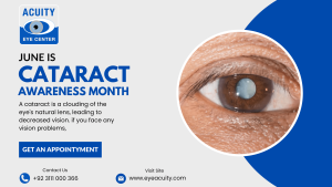 June is Cataract Awareness Month cover